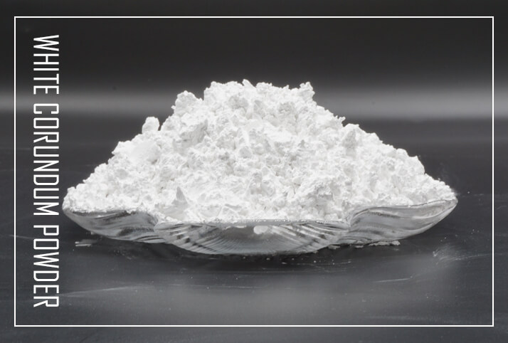 white corundum powder